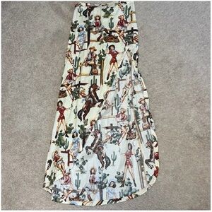 Vintage western skirt